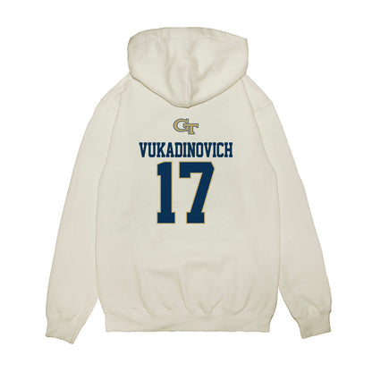 Georgia Tech - NCAA Softball : Paige Vukadinovich - USA Premium Hooded Sweatshirt-1