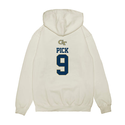 Georgia Tech - NCAA Softball : Landri Pick - USA Premium Hooded Sweatshirt-1