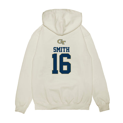 Georgia Tech - NCAA Softball : Charlotte Smith - USA Premium Hooded Sweatshirt-1