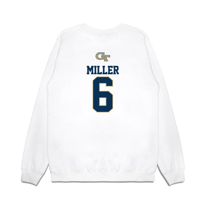 Georgia Tech - NCAA Softball : Payton Miller - USA Premium Crewneck Sweatshirt-1