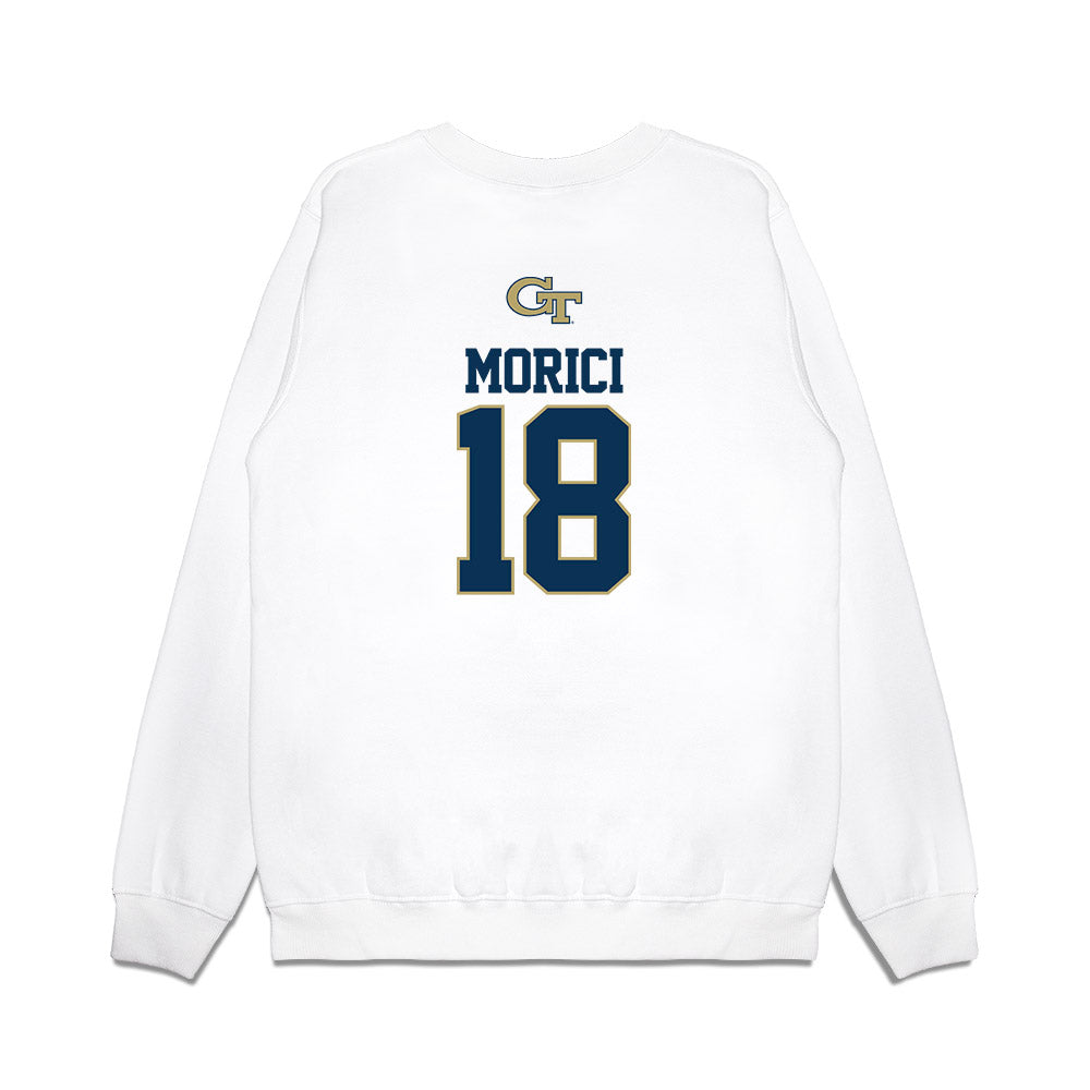 Georgia Tech - NCAA Softball : Julia Morici - USA Premium Crewneck Sweatshirt-1