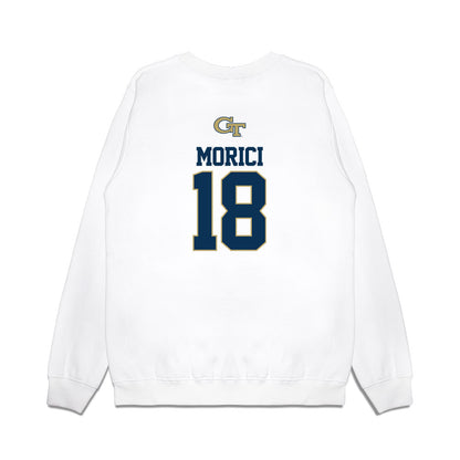 Georgia Tech - NCAA Softball : Julia Morici - USA Premium Crewneck Sweatshirt-1