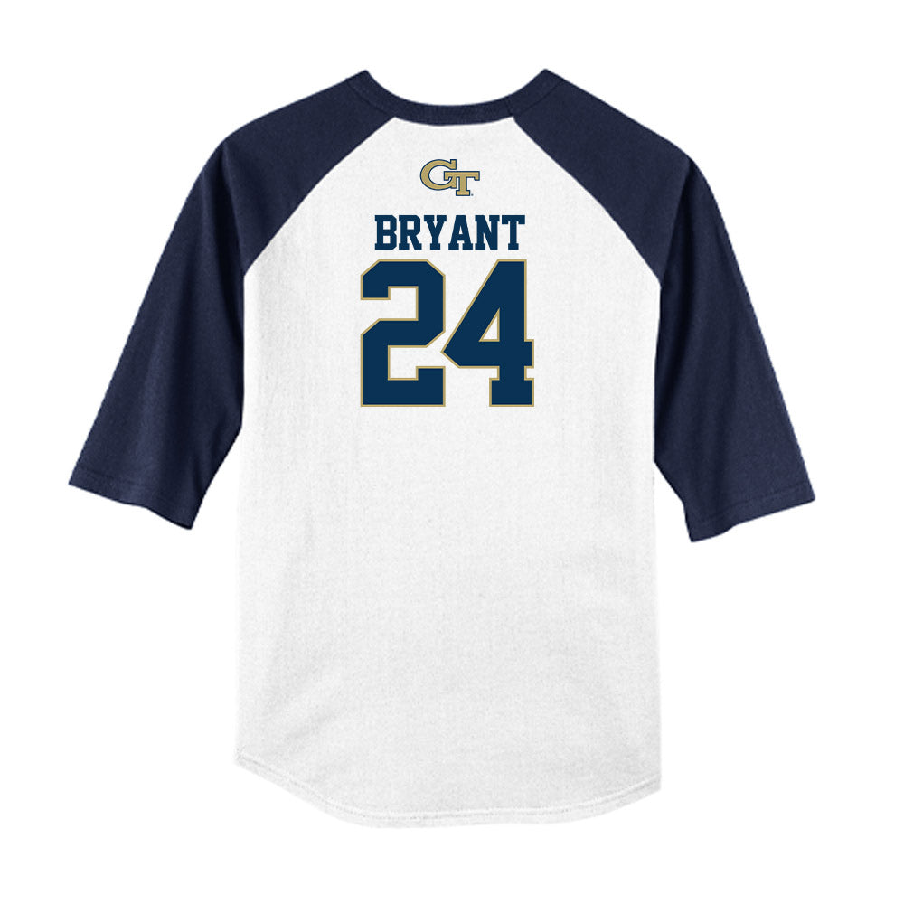 Georgia Tech - NCAA Softball : Victoria Bryant - USA Raglan Shirt-1