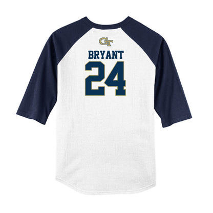 Georgia Tech - NCAA Softball : Victoria Bryant - USA Raglan Shirt-1
