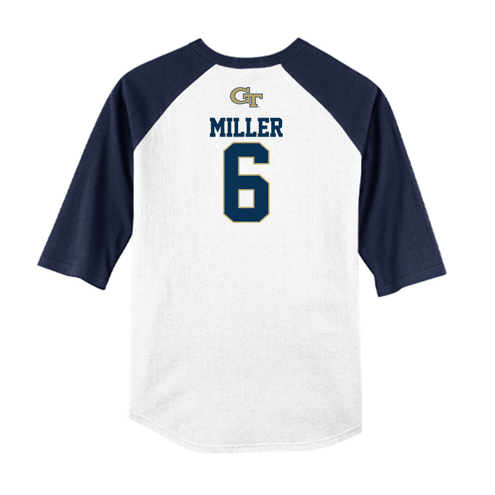 Georgia Tech - NCAA Softball : Payton Miller - USA Raglan Shirt-1