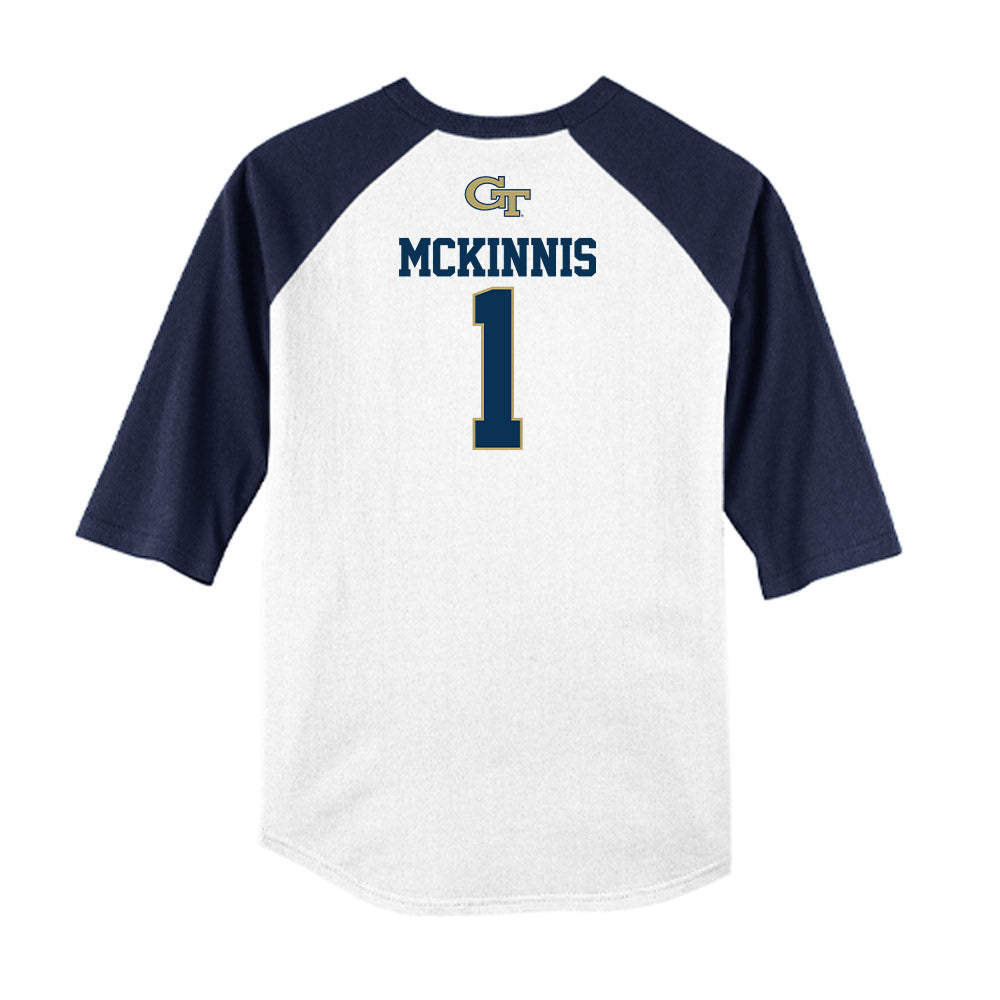 Georgia Tech - NCAA Softball : Abby McKinnis - USA Raglan Shirt-1