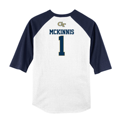 Georgia Tech - NCAA Softball : Abby McKinnis - USA Raglan Shirt-1