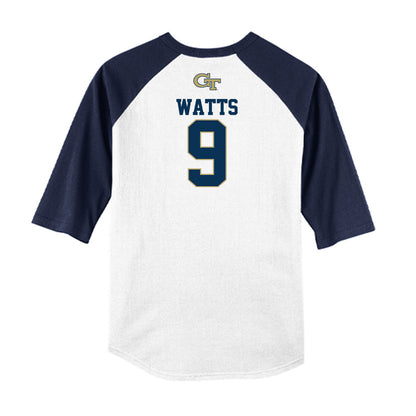 Georgia Tech - NCAA Softball : Sydnie Watts - USA Raglan Shirt-1
