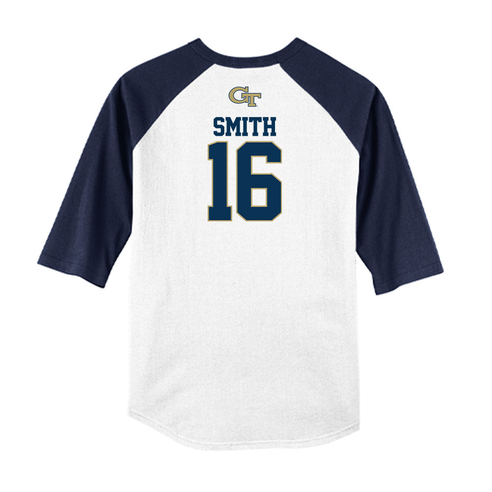 Georgia Tech - NCAA Softball : Charlotte Smith - USA Raglan Shirt-1
