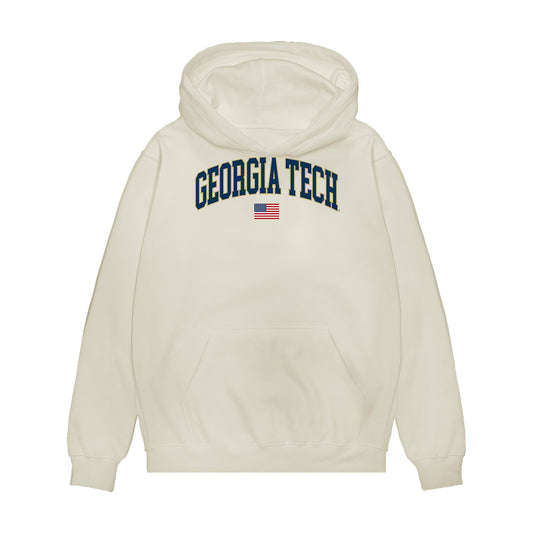 Georgia Tech - NCAA Softball : Madalyn Johnson - USA Premium Hooded Sweatshirt-0