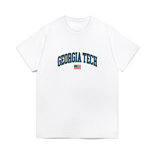 Georgia Tech - NCAA Softball : Payton Miller - USA Comfort Colors T-Shirt-0