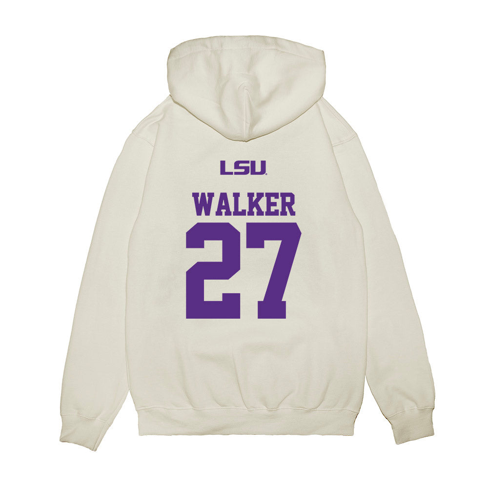 LSU - NCAA Softball : McKaela Walker - USA Premium Hooded Sweatshirt-1