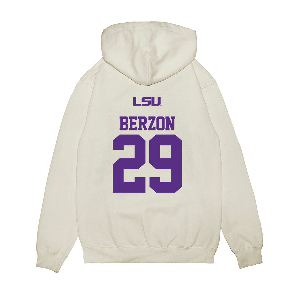 LSU - NCAA Softball : Sydney Berzon - USA Premium Hooded Sweatshirt-1