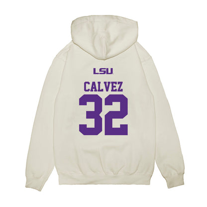 LSU - NCAA Softball : Zoe Calvez - USA Premium Hooded Sweatshirt-1