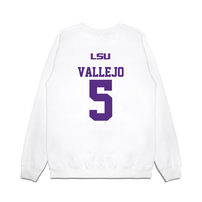 LSU - NCAA Softball : Ashley Vallejo - USA Premium Crewneck Sweatshirt-1