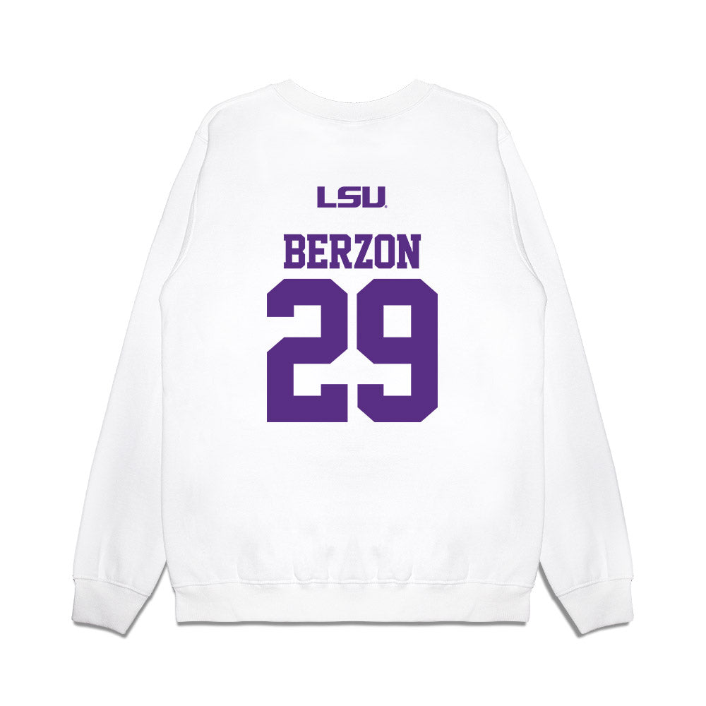 LSU - NCAA Softball : Sydney Berzon - USA Premium Crewneck Sweatshirt-1