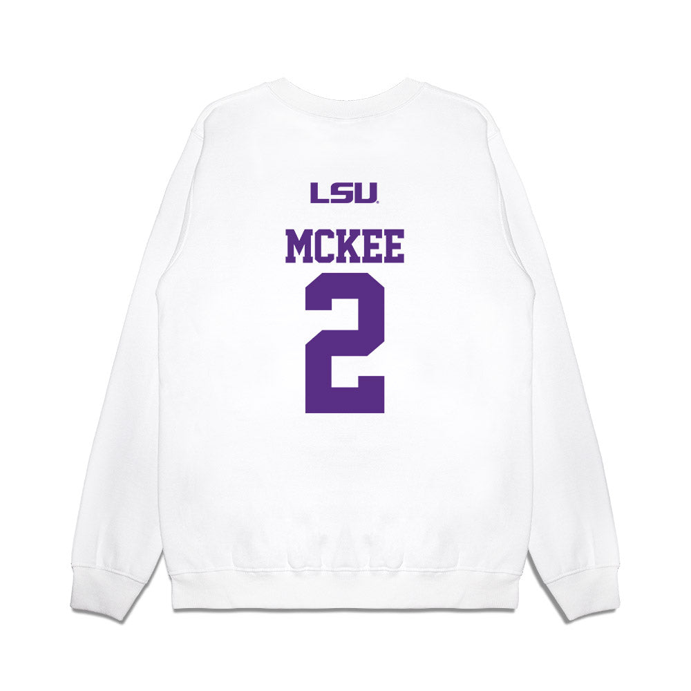 LSU - NCAA Softball : Maddox mckee - USA Premium Crewneck Sweatshirt-1
