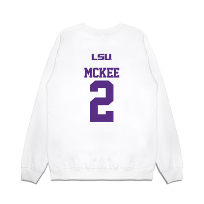 LSU - NCAA Softball : Maddox mckee - USA Premium Crewneck Sweatshirt-1