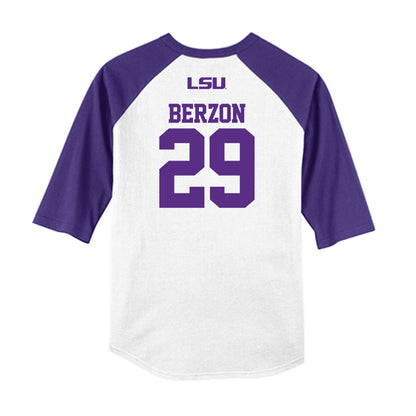 LSU - NCAA Softball : Sydney Berzon - USA Raglan Shirt-1