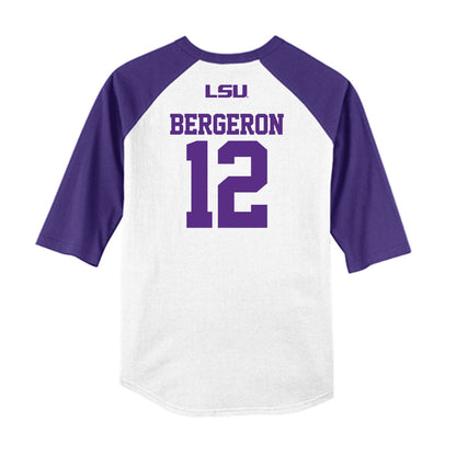 LSU - NCAA Softball : Maci Bergeron - USA Raglan Shirt-1