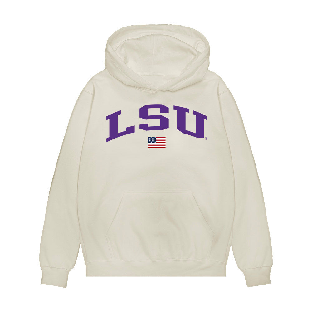 LSU - NCAA Softball : Avery Hodge - USA Premium Hooded Sweatshirt-0