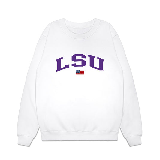 LSU - NCAA Softball : Lauryn Soeken - USA Premium Crewneck Sweatshirt-0