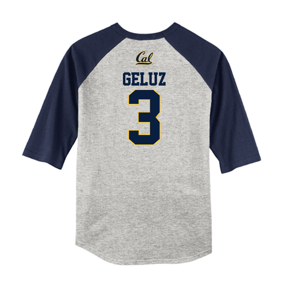 UC Berkeley - NCAA Softball : Xiomei Geluz - Raglan Shirt-1