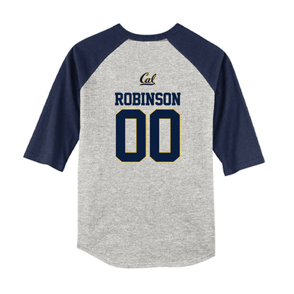 UC Berkeley - NCAA Softball : Gator Robinson - Youth Raglan T-Shirt-1