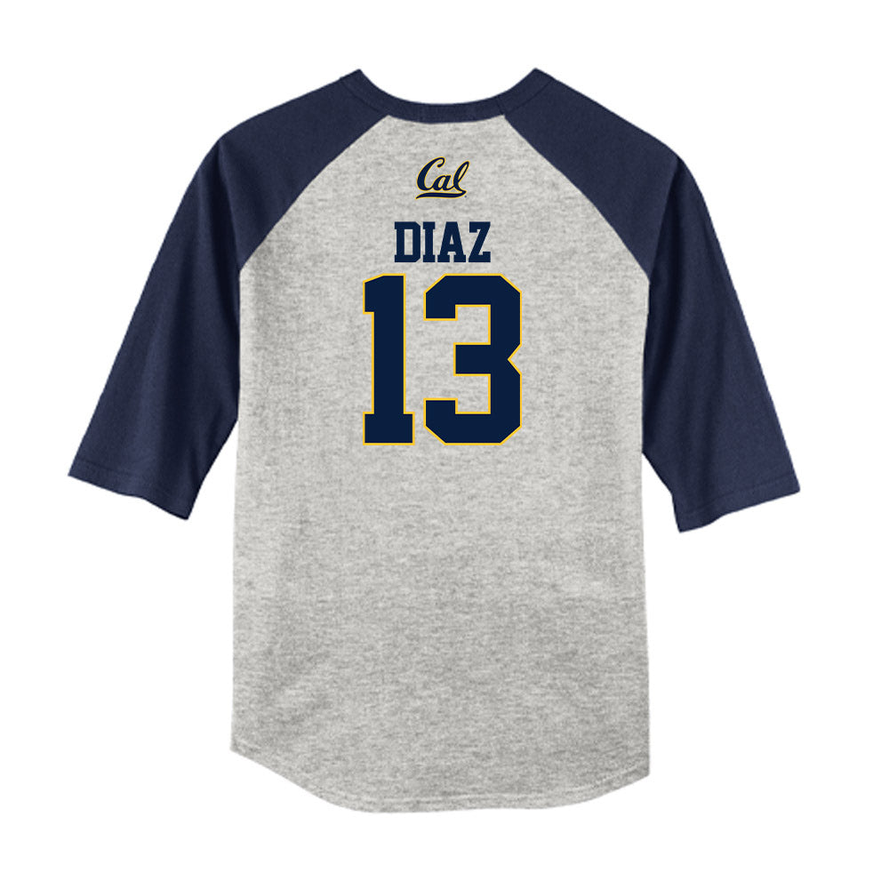 UC Berkeley - NCAA Softball : Jade Diaz - Raglan Shirt-1