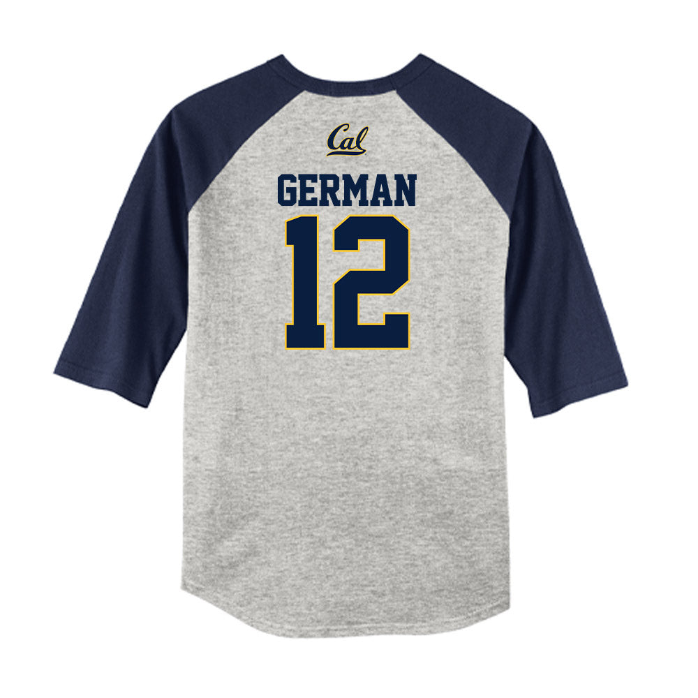 UC Berkeley - NCAA Softball : Anya German - Raglan Shirt-1