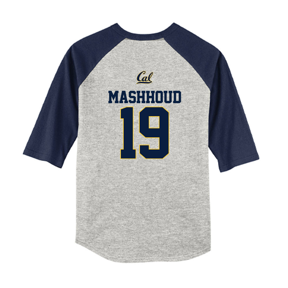 UC Berkeley - NCAA Softball : Kiki Mashhoud - Youth Raglan T-Shirt-1
