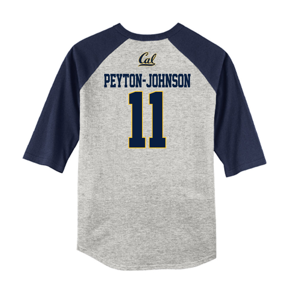 UC Berkeley - NCAA Softball : Nina Peyton-Johnson - Raglan Shirt-1