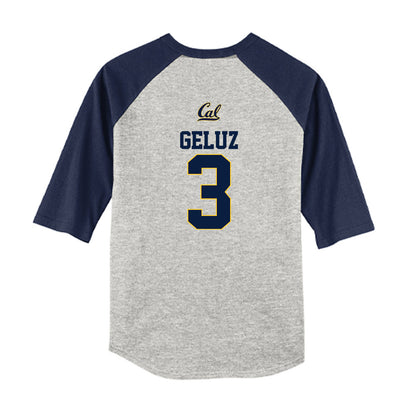 UC Berkeley - NCAA Softball : Xiomei Geluz - Youth Raglan T-Shirt-1