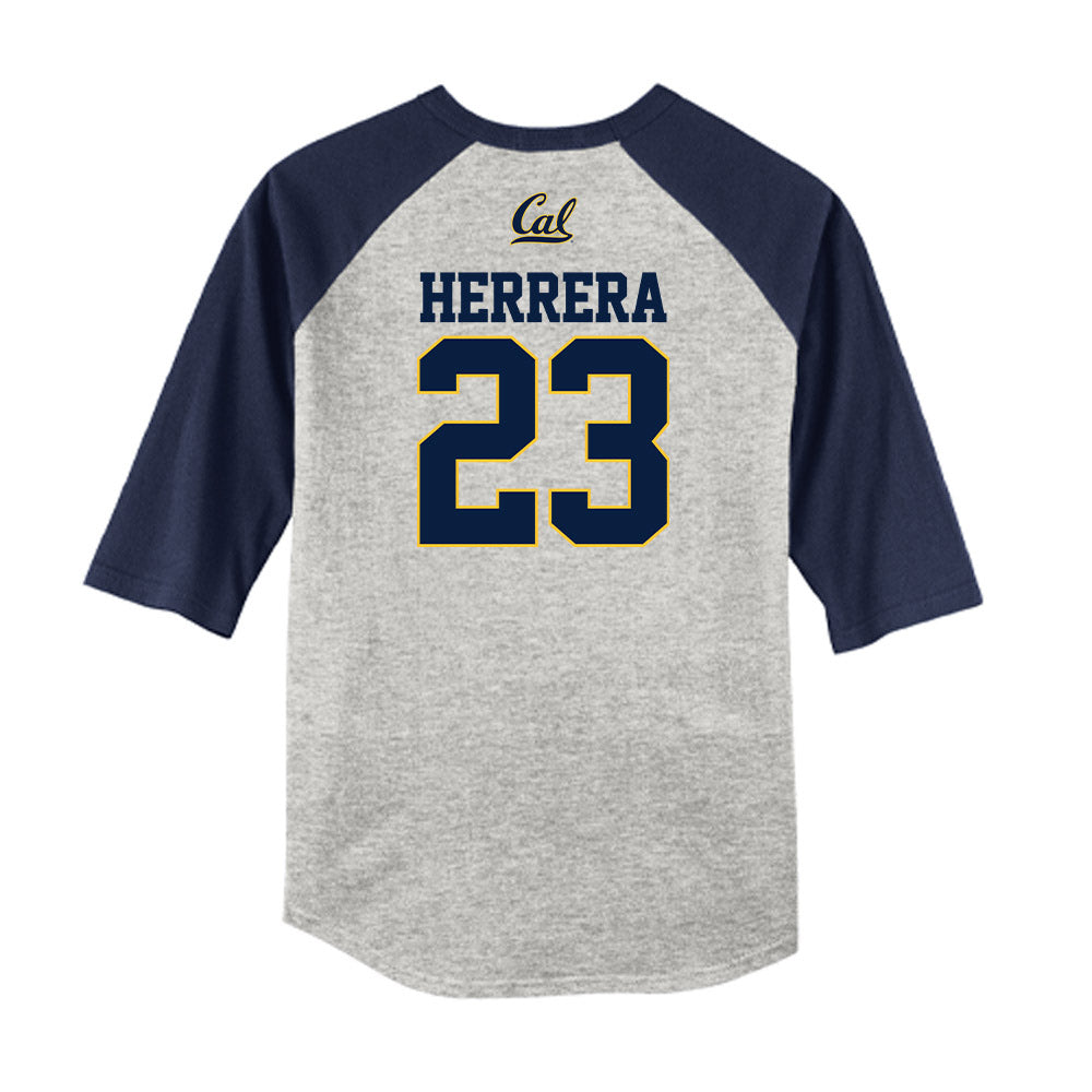 UC Berkeley - NCAA Softball : Alyssa Herrera - Raglan Shirt-1