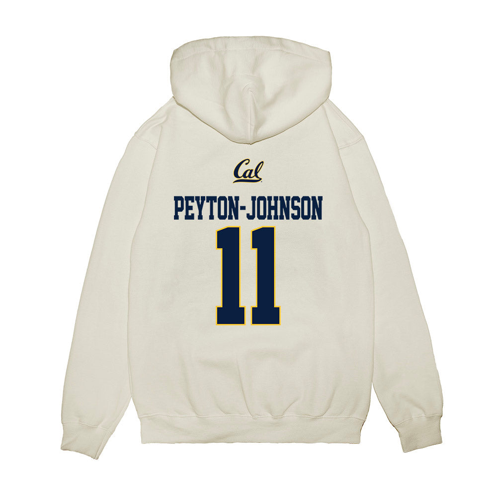 UC Berkeley - NCAA Softball : Nina Peyton-Johnson - Premium Hooded Sweatshirt-1