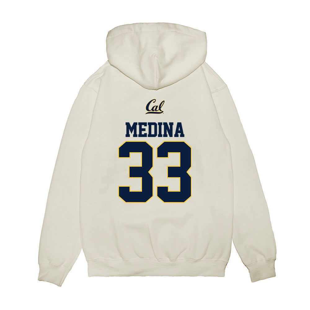 UC Berkeley - NCAA Softball : Holly Medina - Premium Hooded Sweatshirt-1