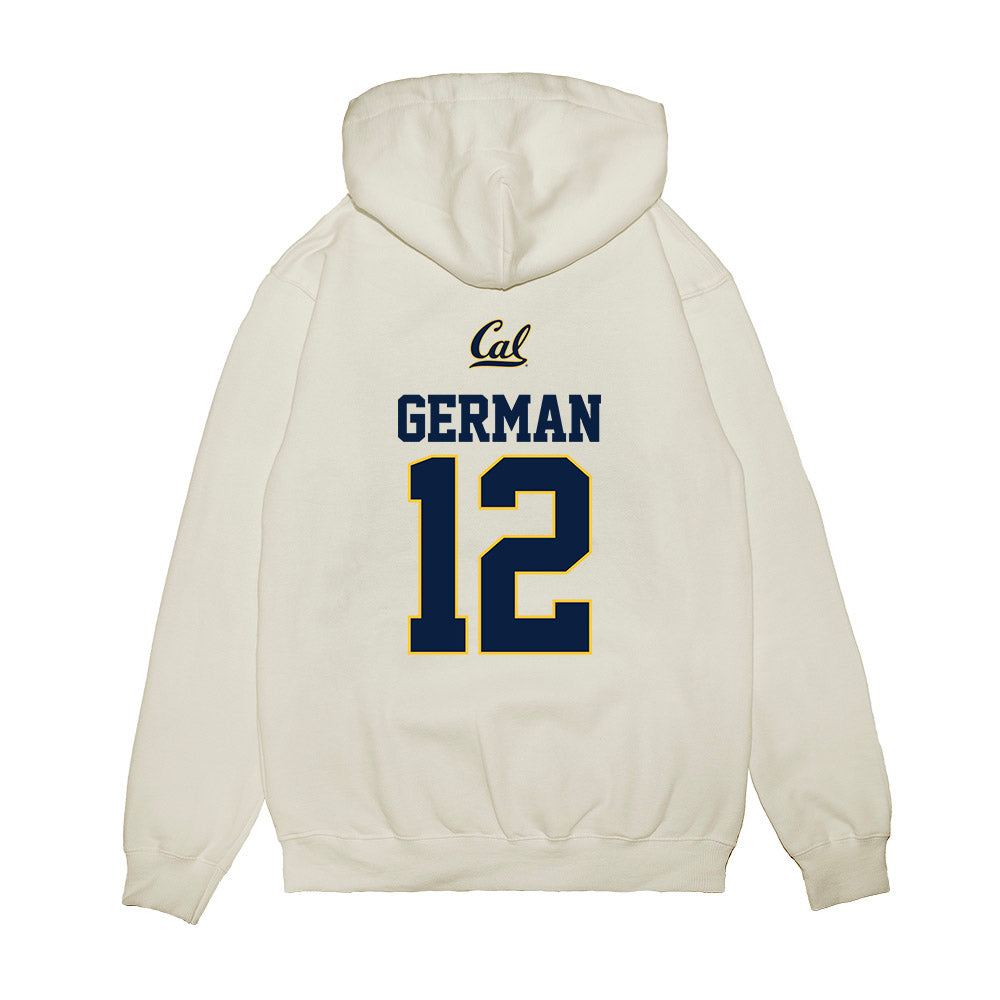 UC Berkeley - NCAA Softball : Anya German - Premium Hooded Sweatshirt-1