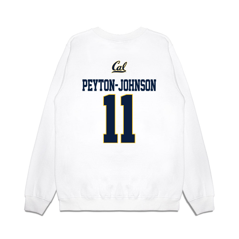 UC Berkeley - NCAA Softball : Nina Peyton-Johnson - Premium Crewneck Sweatshirt-1