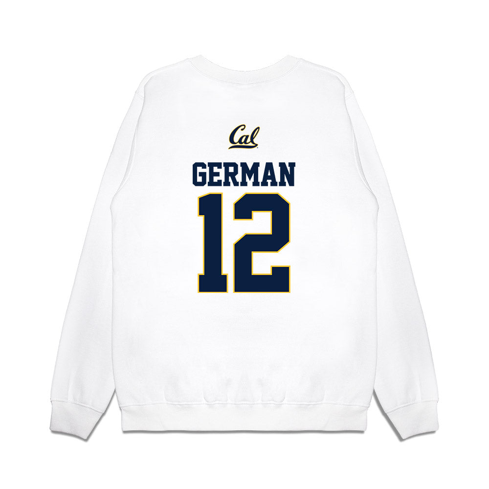UC Berkeley - NCAA Softball : Anya German - Premium Crewneck Sweatshirt-1
