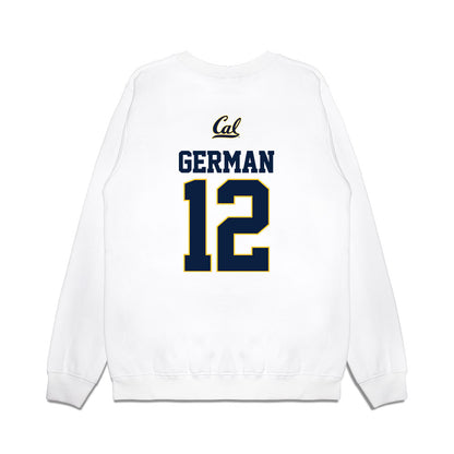 UC Berkeley - NCAA Softball : Anya German - Premium Crewneck Sweatshirt-1