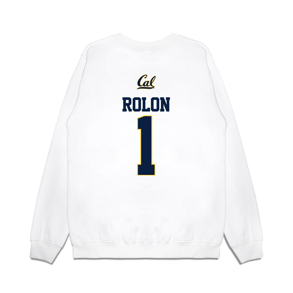 UC Berkeley - NCAA Softball : Sophia Rolon - Premium Crewneck Sweatshirt-1