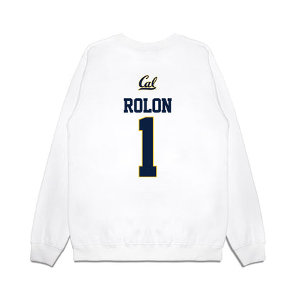 UC Berkeley - NCAA Softball : Sophia Rolon - Premium Crewneck Sweatshirt-1