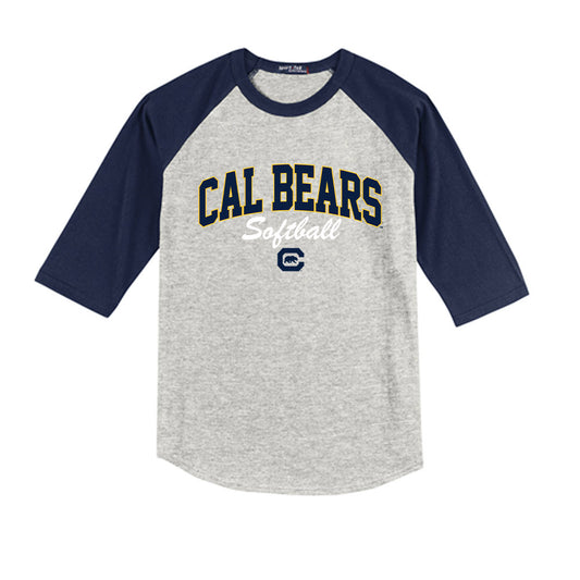 UC Berkeley - NCAA Softball : Emma Jackson - Youth Raglan T-Shirt-0
