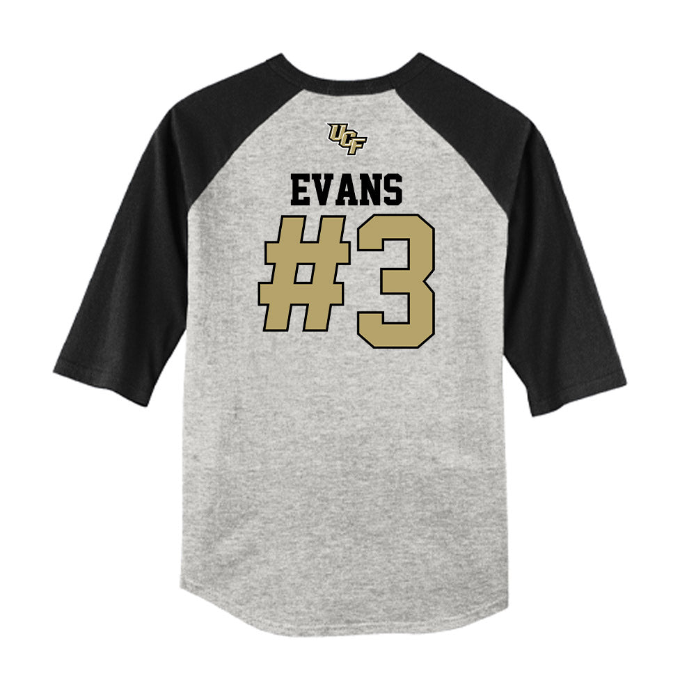 Central Florida - NCAA Softball : Aubrey Evans - USA Raglan Raglan Shirt-1