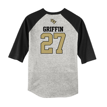 Central Florida - NCAA Softball : Ashleigh Griffin - USA Raglan Raglan Shirt-1