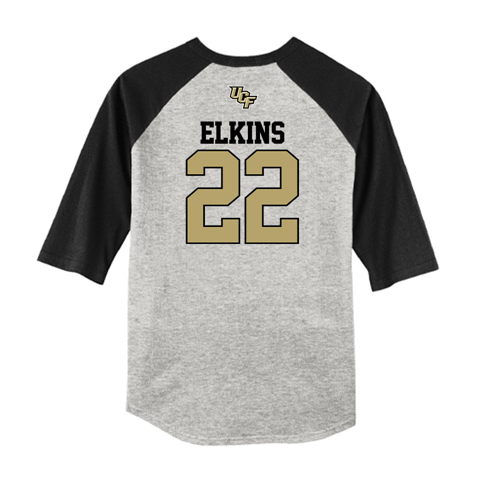 Central Florida - NCAA Softball : Lena Elkins - USA Raglan Raglan Shirt-1