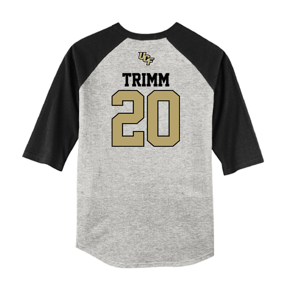 Central Florida - NCAA Softball : Kendall Trimm - USA Raglan Raglan Shirt-1