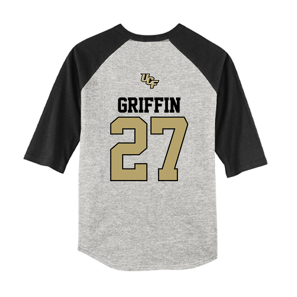 Central Florida - NCAA Softball : Ashleigh Griffin - USA Raglan Youth Raglan T-Shirt-1