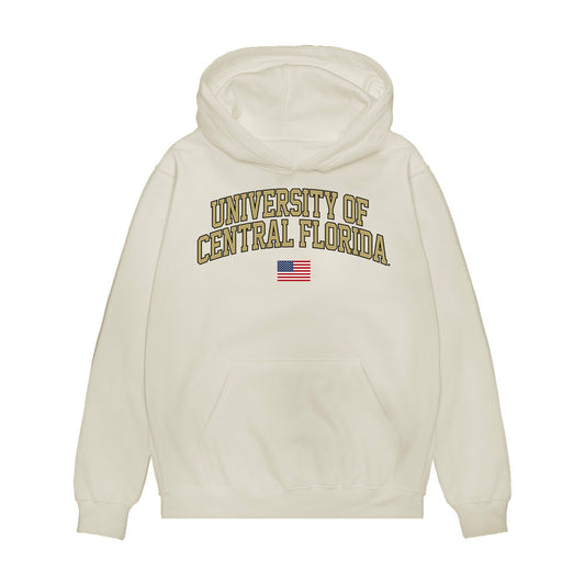 Central Florida - NCAA Softball : Hildie Dempsey - USA Raglan Premium Hooded Sweatshirt-0