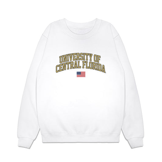 Central Florida - NCAA Softball : Lena Elkins - USA Raglan Premium Crewneck Sweatshirt-0
